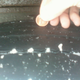 Yes, that’s a penny. Yes, that’s snow.